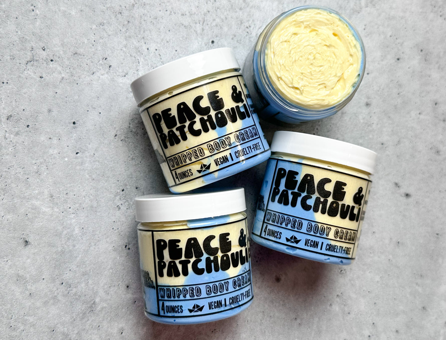 Peace & Patchouli | Whipped Body Cream (4 oz)