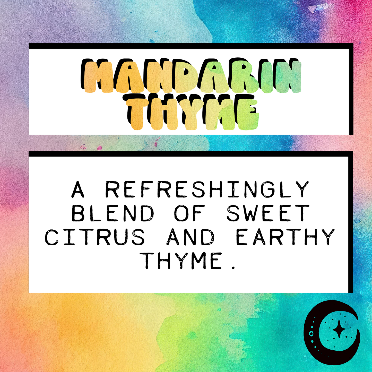 Mandarin Thyme | Whipped Body Cream