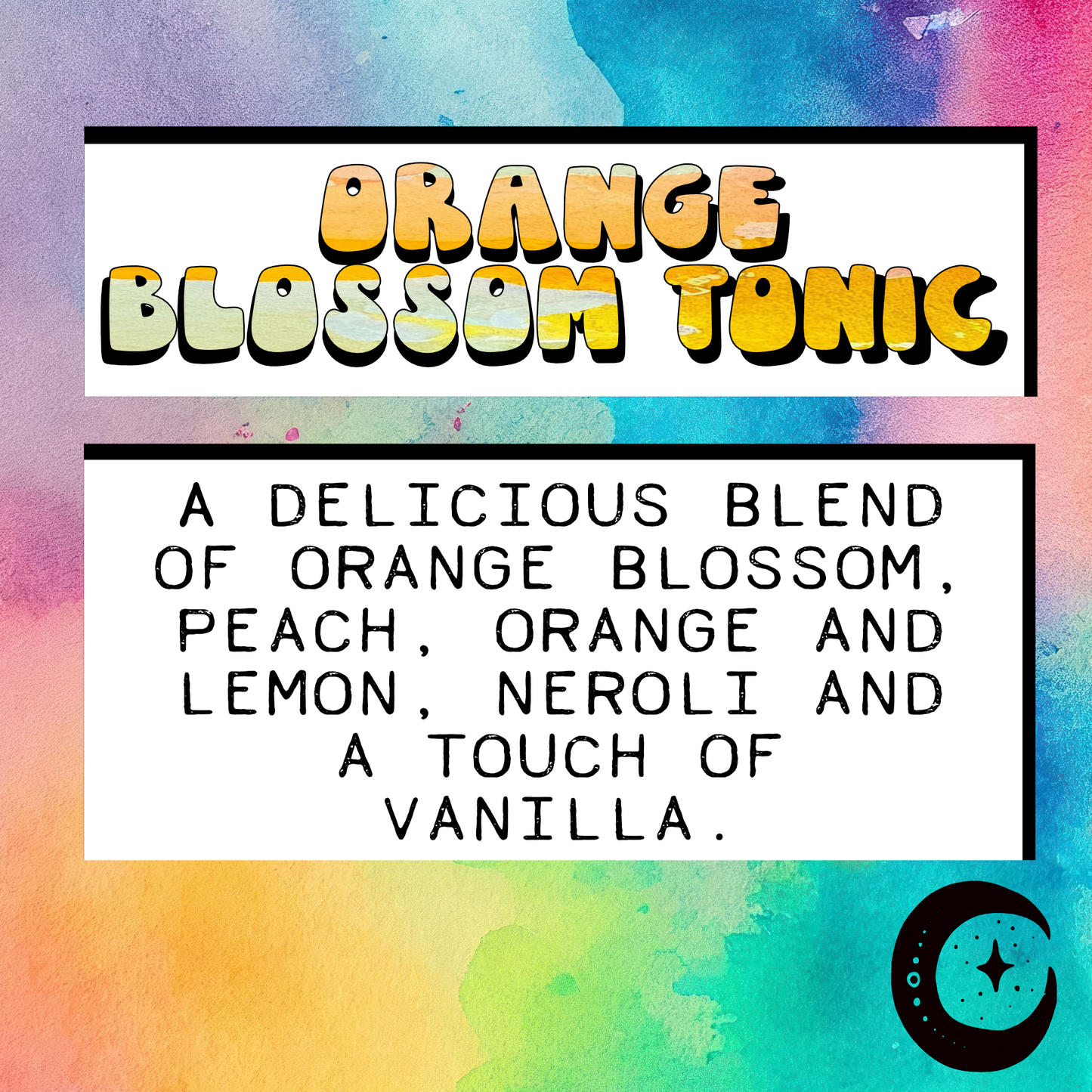 Orange Blossom Tonic | Whipped Body Cream