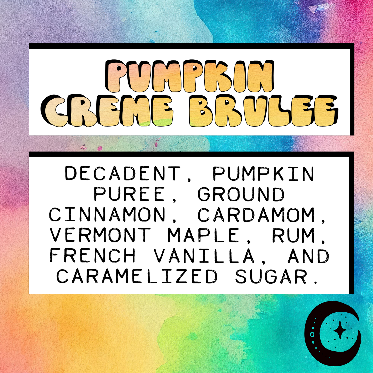 Pumpkin Crème Brûlée | Whipped Body Cream