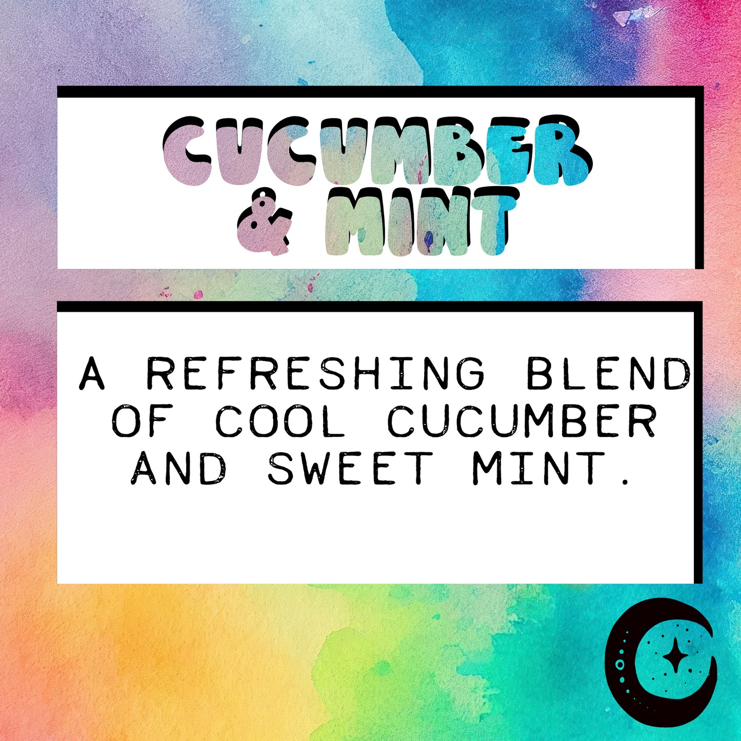 Cucumber & Mint | Soy Wax Bar